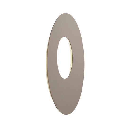 Escale Blade Open LED-vägglampa grå Ø 59 cm