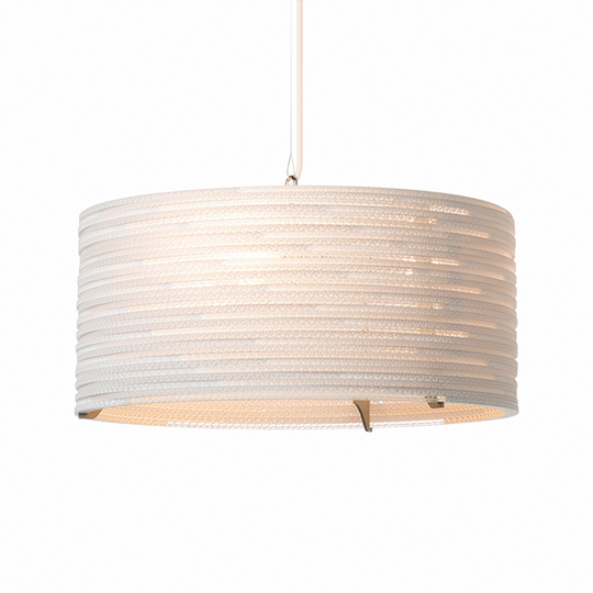 Graypants Scraplight Drum 18 Taklampa Liten Vit