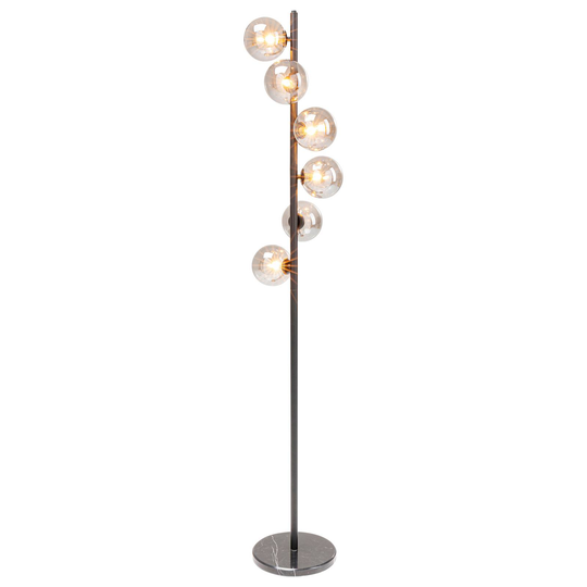Kare Scala Balls golvlampa, 6 lampor grå