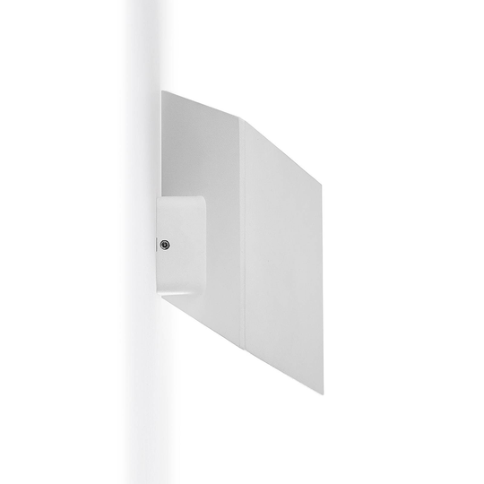 Arcchio Alima LED-vägglampa, dimbar, IP44, vit