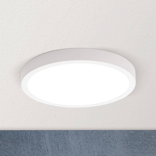 LED-taklampa Vika, rund, vit, Ø 23 cm