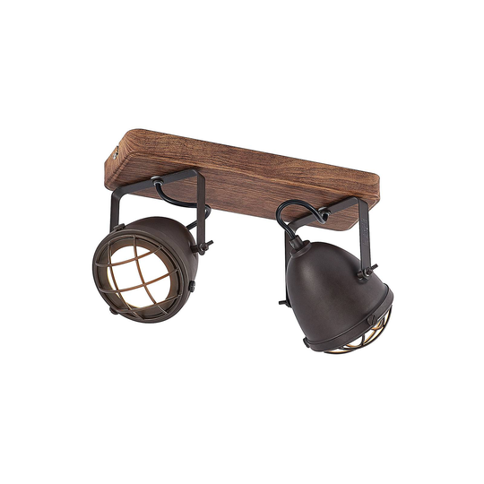 Lindby Adeon LED-taklampa, 2 lampor