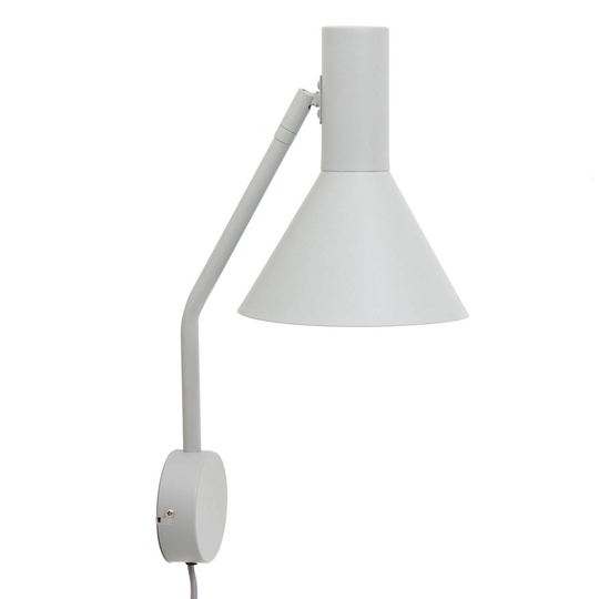 FRANDSEN Lyss vägglampa, ljusgrå matt