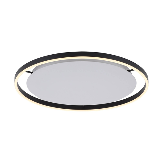 LED-taklampa Josefina, Ø 58,5cm, antracit