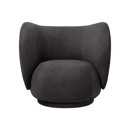 Ferm Living Rico Fåtölj Bouclé Grå