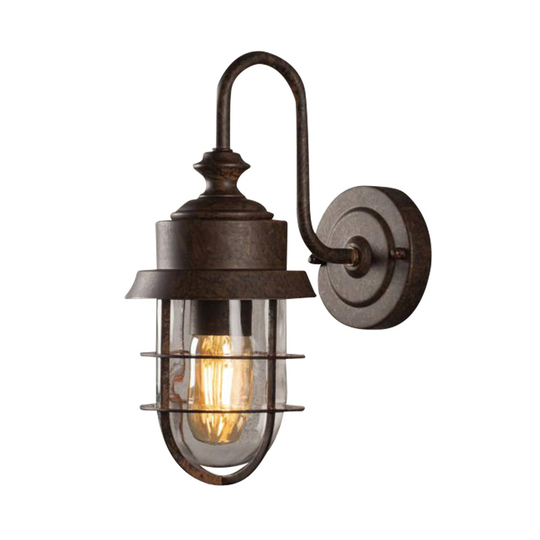 Utomhusvägglampa Cerignola rost