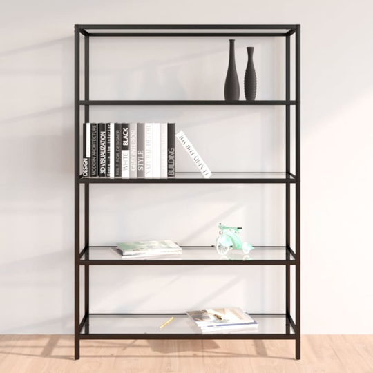 Konsolbord transparent 100x36x168 cm härdat glas