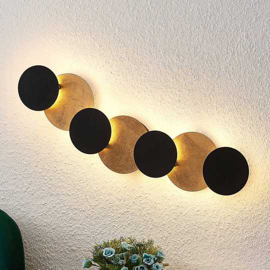 Lindby Grazyna LED-vägglampa, 7 lampor