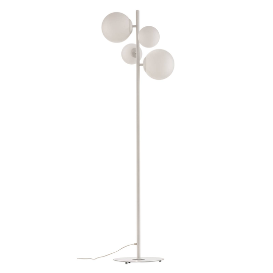 Golvlampa Bloom, 4 lampor, vit