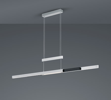 Trajan LED Taklampa borstat-alu./Svart