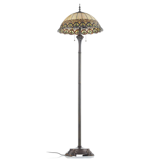 Frieda - golvlampa i Tiffanydesign