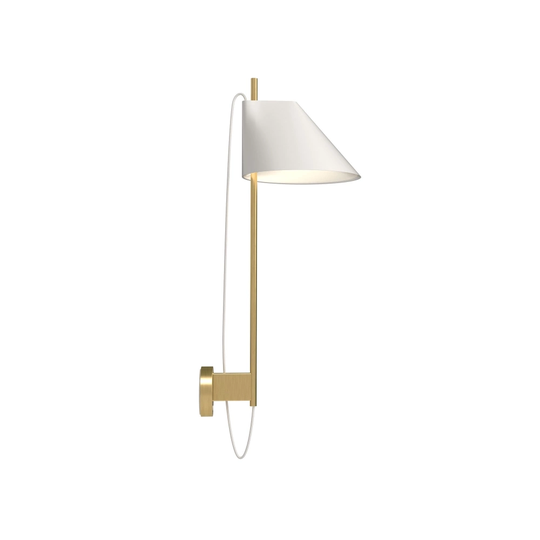 Yuh Vägg Brass, White