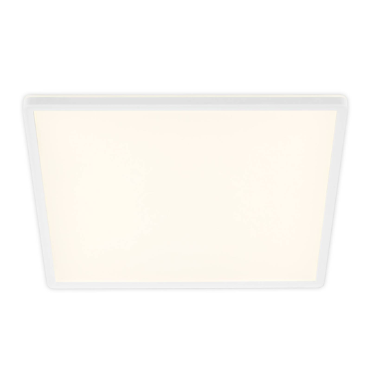 LED-taklampa 7156/7158, kantig 42 x 42 cm