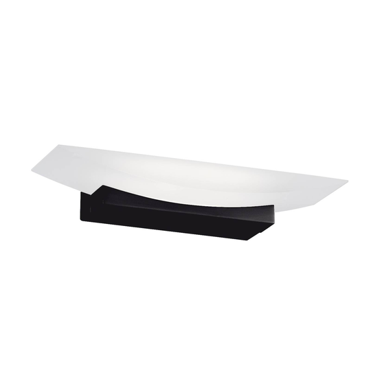 LED-vägglampa Bowl TW CCT sandsvart