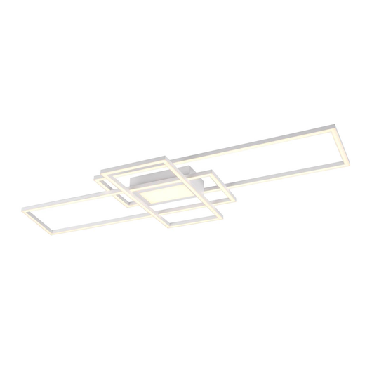 LED-taklampa Irvine 3 000-6 500 K, vit matt