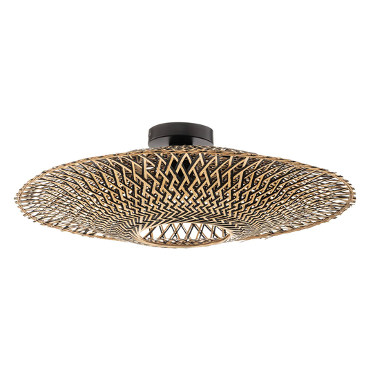 GOOD & MOJO Bali taklampa av bambu, Ø 60 cm