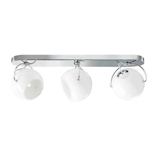 Fabbian Beluga White taklampa direkt 3 lampor