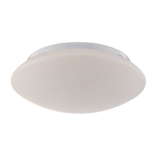 Taklampa Gjovik med opalvitt glas, Ø 30 cm