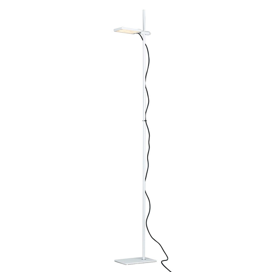 LED-golvlampa Book, vit