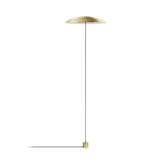 LEDS-C4 Noway Single LED-golvlampa rak, guld