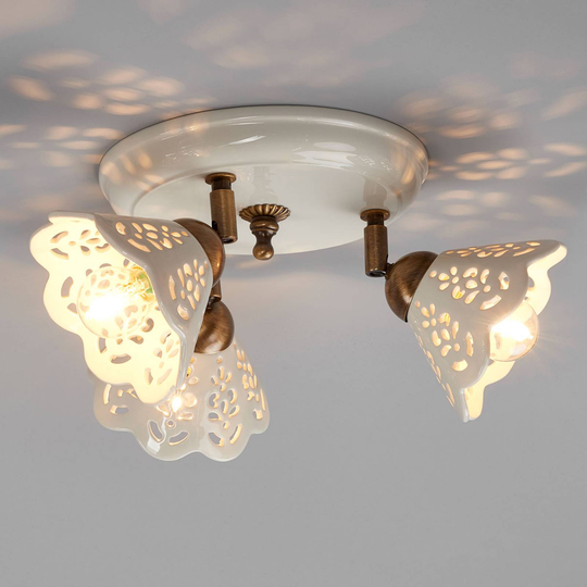 Förtrollande taklampa PORTICO 3-arm