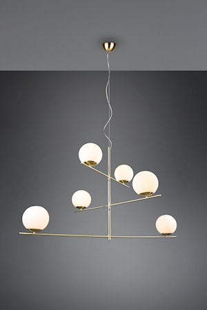 Pure Taklampa 6L E14 Mässing