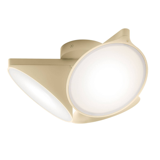 Axolight Orchid LED-taklampa, sand