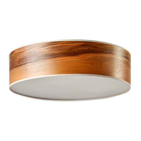 LeuchtNatur Discus taklampa 35cm valnöt europ