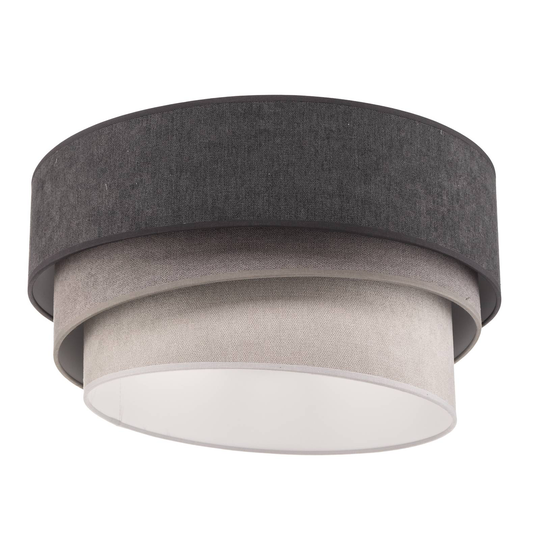 Taklampa Pastell Trio Ø 45 cm i 3 grå toner