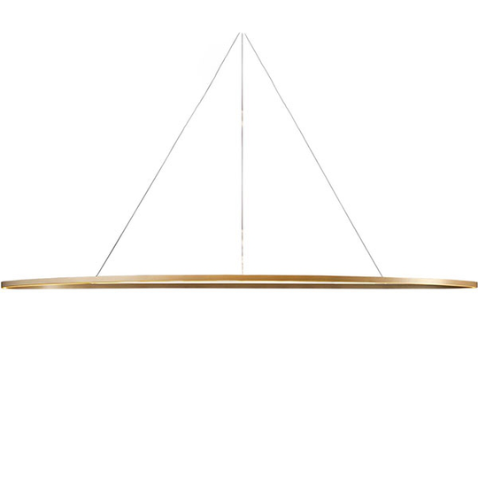 Nemo Ellisse Mega Taklampa Ljus guld/Vit Uplight 2700K