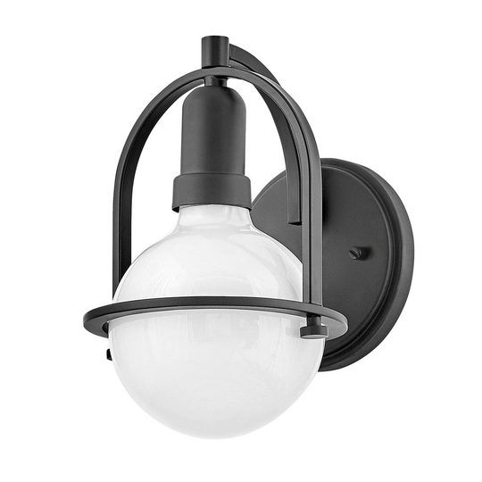 Vägglampa Sommerset, 1 lampa, svart