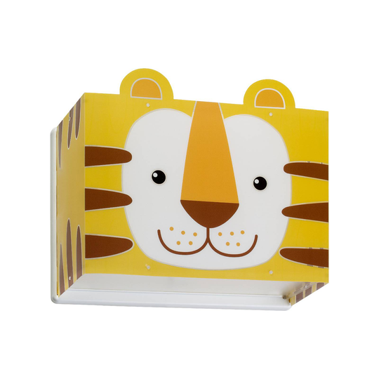 Vägglampa för barnrum Little Tiger med kontakt