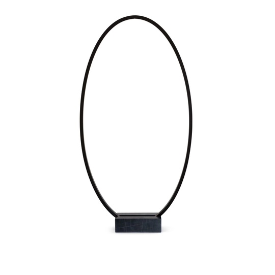 Ellisse Floor, 2700K, Black ring, Black