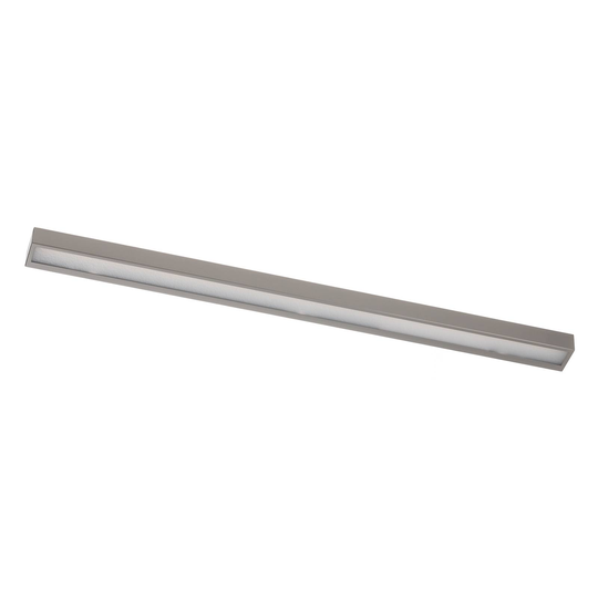 LED-vägglampa Mera, bredd 120 cm, alu, 3 000 K
