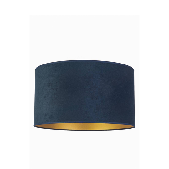 Taklampa Golden Roller Ø 60 cm mörkblå/guld