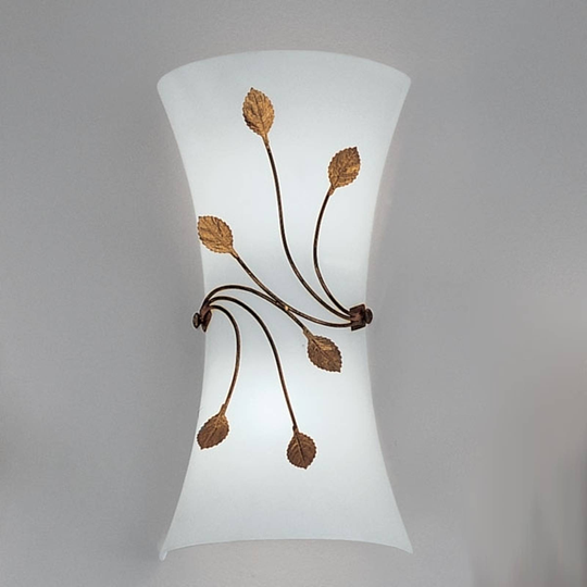 Vägglampa Foglie