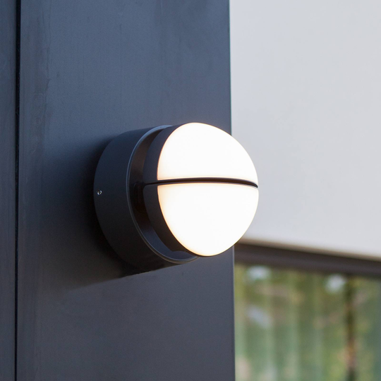 LED-vägglampa Eklips, 2 lampor