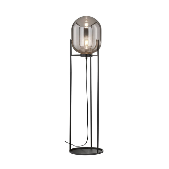 Golvlampa Regi, tvåfärgat glas höjd 110 cm