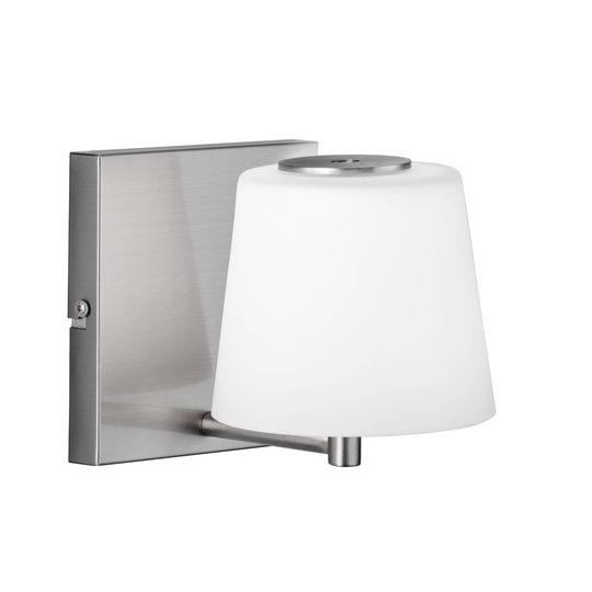 LED-vägglampa Genk med batteri och 3-stegsdimmer