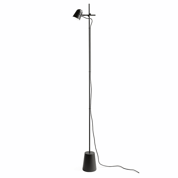 Luceplan Counterbalance Golvlampa Svart