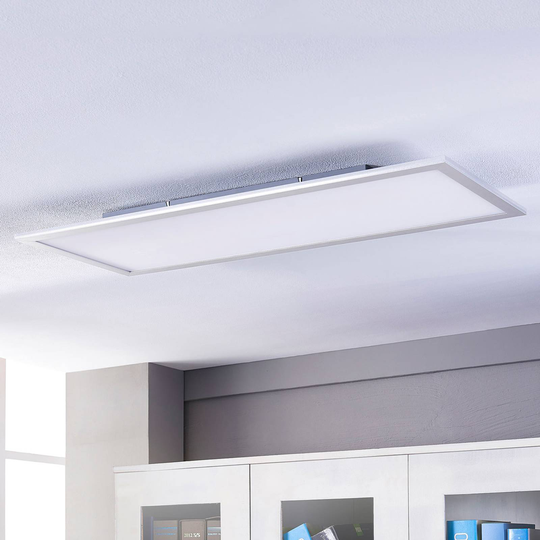 Lindby Livel LED-panel, 4 000 K, 120 cm x 30 cm