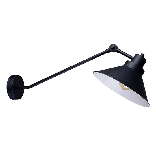Vägglampa Techno I med justerbar skärm