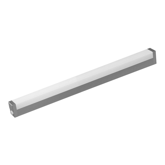 LED-vägglampa 512106 för spegel, silver