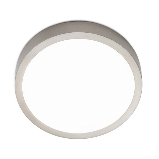 LED-taklampa Bully, satin 14 cm