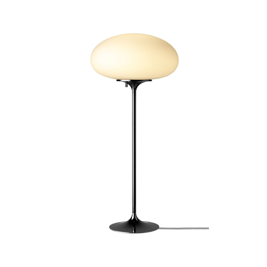 GUBI Stemlite Bordslampa Dimbar Stor Svart/Krom