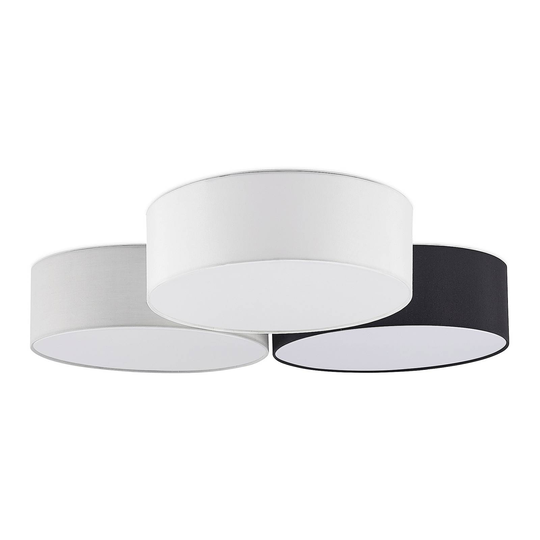 Lindby Janita LED-taklampa, 3 lampor, trefärgad