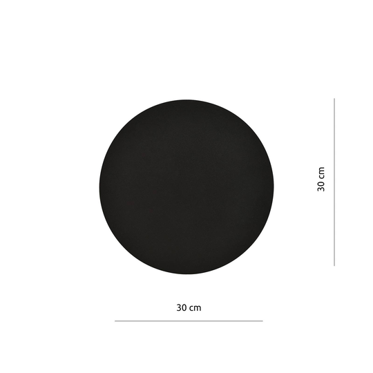 Vägglampa Form 2, indirekt lysande, Ø 30 cm