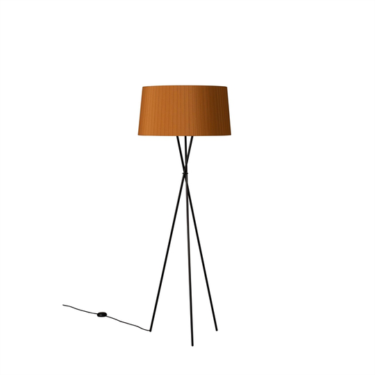 Santa & Cole Tripod G5 Golvlampa Senapsgul