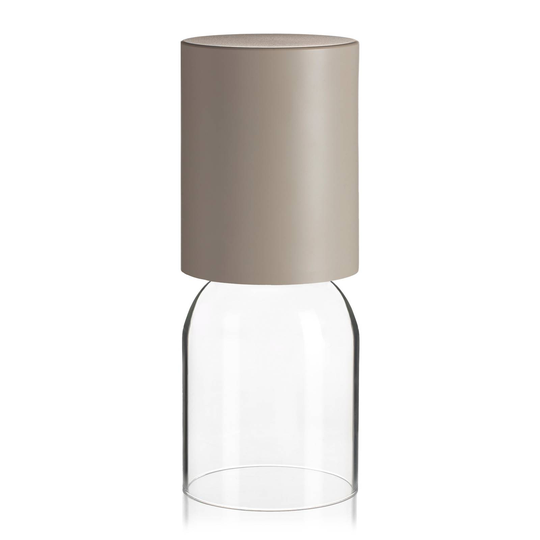 Luceplan Nui Mini bordslampa batteri IP54, sand