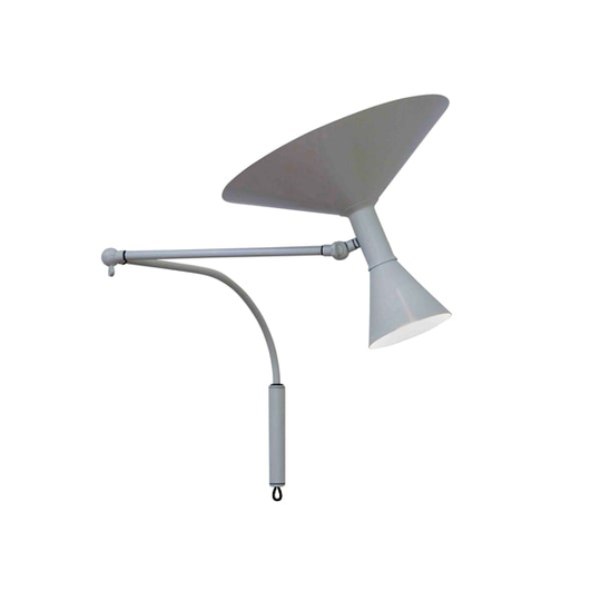 Nemo Lampe de Marseille Mini Vägglampa Matt Grå